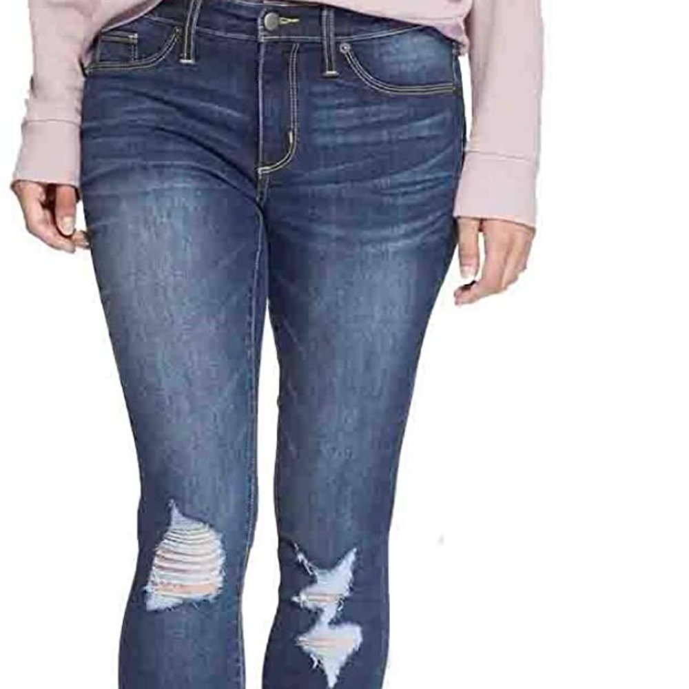 Universal Thread High Rise Dark Jeggings Size 4